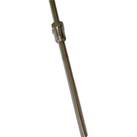 Thermocouple de type K en acier inoxydable WRN-130 - 0-1300 ℃   Capteur de température avec boîtier étanche pour four industriel