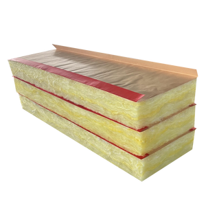Rollo de Fibra de Vidrio Aislante Ignífugo de Papel Kraft de Doble Cara para Techos - Product Image 1