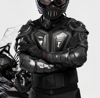 Vêtements de sport pour la course à moto, protection intégrale du corps en tissu maillé PE, protection respirante et solide avec option de taille plus