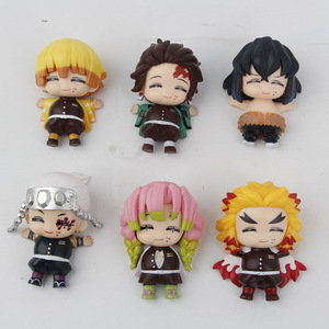 Vente en gros Ensemble PVC Jouets Anime Cartoon Action Figure Modèle <span class=keywords><strong>Tomioka</strong></span> Giyuu & Tokitou Muichirou Personnage Ornements - Product Image 2