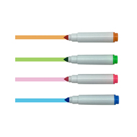 Fabrication de feutres non toxiques 6 12 24 couleurs, ensembles de stylos marqueurs permanents/lavables pour tissu avec logo personnalisé pour le dessin