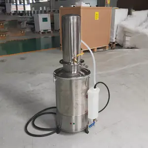 5L 10L 20L thép không gỉ cắt nước điều khiển tự động electrothermal nước chưng cất máy nước cất