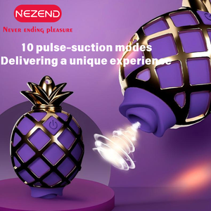 Vibrateur <span class=keywords><strong>Ananas</strong></span> à Succion pour Stimulation Clitoridienne et des Mamelons, Jouet Sexuel Féminin, Masturbateur, Nouveauté Été 2026, Meilleure Vente - Product Image 4