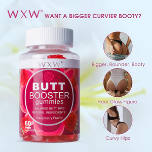 WXW Gommes pour l'élargissement du stock des fesses Gommes pour stimuler les fesses et les hanches Gommes Bbl Gommes végétaliennes pour l'élargissement des fesses - Product Image 5