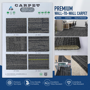 Premium Wall-To-Wall <b>Carpet</b> Hotel <b>Carpet</b> Striped Low Pile Synthetic Commercial Office Floor Mat Durable Colorfast Anti-Slip - Product Image 1