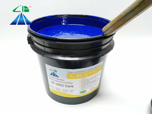 หมึกกันกัดกรดสีน้ำเงินเข้มสำหรับแผ่นโลหะ - Product Image 5