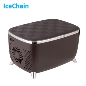 ตู้เย็นขนาดเล็กในรถยนต์ 12V DC คอมเพรสเซอร์ สีดำ สำหรับรถยนต์ออดี้ วัสดุ ABS กำลังไฟ 60W ความจุ 100 ลิตร พร้อมสารทำความเย็น รับประกัน รุ่น 100 - Product Image 6