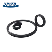 NBR FKM EPDM Silikon Quad-Ring X-Ring Dichtungen für Hydraulik- und Pneumatik-Drehwellen Verschleißfest Niedrige Reibung Maßgefertigte Größen