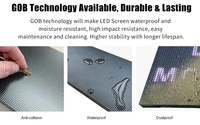 Mur vidéo LED COB à petit pas P0.78 P0.96 P1.25, panneau LED intérieur haute résolution, affichage numérique couleur pour la publicité