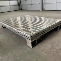 Station de soudage flexible 3D en acier Q355 nitruré au plasma, surface sans électricité, table de soudage personnalisable