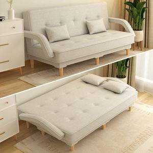 Divano <span class=keywords><strong>Letto</strong></span> Pieghevole in Tessuto in Stile Moderno, Divano <span class=keywords><strong>Letto</strong></span> <span class=keywords><strong>per</strong></span> <span class=keywords><strong>Soggiorno</strong></span>, Mobile <span class=keywords><strong>per</strong></span> Piccoli Spazi - Product Image 1