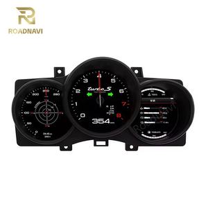 RoadNavi 12.3 pouces groupe numérique de voiture pour <span class=keywords><strong>Porsche</strong></span> Macan Boxster <span class=keywords><strong>718</strong></span> 2011-2016 compteur de vitesse automatique tableau de bord LCD - Product Image 3