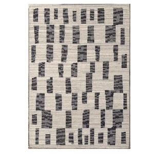 Alfombra Marroquí Moderna de Lana Anudada a Mano, Alfombra Gruesa y Afelpada Hecha a Mano para Decoración del Hogar y Proyectos de Suelos Comerciales - Product Image 1