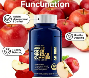 60 Gomitas Veganas <span class=keywords><strong>de</strong></span> <span class=keywords><strong>Vinagre</strong></span> <span class=keywords><strong>de</strong></span> <span class=keywords><strong>Sidra</strong></span> <span class=keywords><strong>de</strong></span> <span class=keywords><strong>Manzana</strong></span> |   1000mg con The Mother |   Suplemento No Modificado Genéticamente <span class=keywords><strong>para</strong></span> la Desintoxicación y el Cuidado del Corazón - Product Image 5