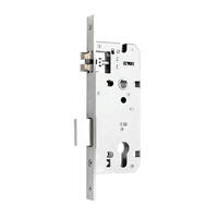Ensemble de corps de serrure en laiton Euro Standard 6085/8650 pour porte d'hôtel, serrure à mortaise