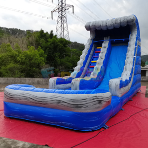 Tobogán Acuático Inflable de PVC con Piscina para Niños, de Grado Comercial, para Fiestas en el Patio Trasero, para Uso en Interiores y Exteriores - Product Image 3