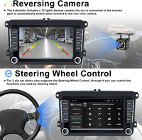 Lecteur DVD de voiture universel 7 pouces, unité principale Android 1 Go + 16 Go, 2 Go + 32 Go, CarPlay, navigation GPS, autoradio pour VW Golf Bora Passat Polo