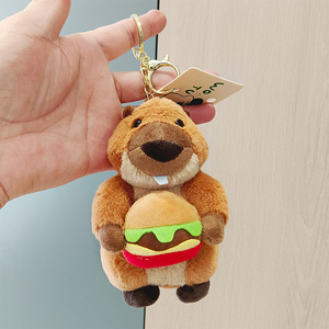 Xinhui Internet Celebrity Venta caliente lindo pequeño ratón colgante peluche juguete marmota bolsa colgante Decoración - Product Image 1