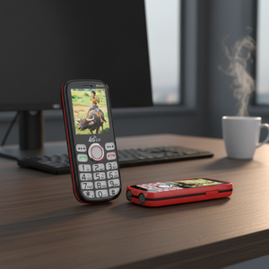 <span class=keywords><strong>Téléphone</strong></span> <span class=keywords><strong>portable</strong></span> 4G VOLTE à grand écran pour étudiants et seniors, anti-addiction, <span class=keywords><strong>avec</strong></span> clavier et autonomie ultra-longue - Product Image 2