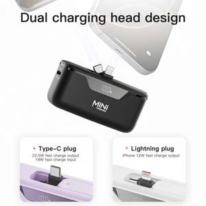 Cargador Múltiple Innovador con Diseño de Cabezal de Carga Dual, Banco de Energía - Product Image 3