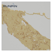 Solution de projet de plan de travail en surface solide en quartz technique Runpin Stone