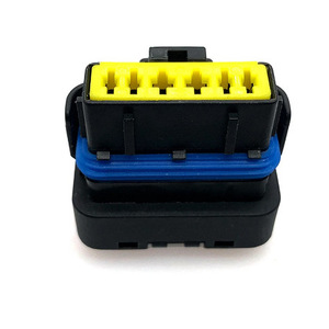 Connecteur de valve d'accélérateur à 6 broches, pour Renault, Peugeot, Citroën, en plastique noir, type FCI 211PC069S0049 - Product Image 4