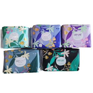 Hot bán ladylike vệ sinh Pad cao absorbency panty lót thoáng khí PE phụ nữ của miếng đệm không thấm nước mẫu miễn phí - Product Image 1