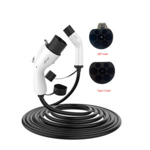 ประเภท22KW 2ถึง gbt EV สายชาร์จเร็วสำหรับเชื่อมต่อทางเข้ารถยนต์และกองชาร์จ EV - Product Image 2