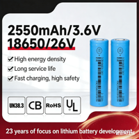 Batterie solaire cylindrique LiFePO4 3,2V 15Ah 20Ah 6Ah, batterie lithium-ion 3,7V 33140 32140 40135 32700 21700 18650 46135 60140