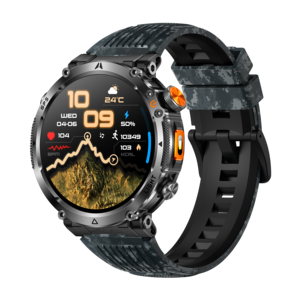 Nouvelle Montre Connectée HT42 2026 avec GPS, Écran AMOLED en Acier, Autonomie de 5 à 10 Jours, Étanchéité IP68, Suivi Cardiaque et Fonctions Sportives - Product Image 6