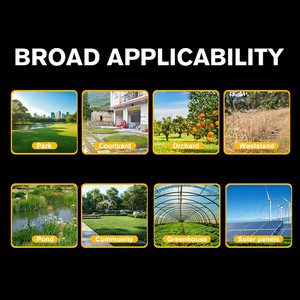 Reel Roboter-Rasenmäher mit Raupenantrieb, kabellos, Nullwendekreis und manueller Notfall-Übersteuerung für Garten und Bauernhof - Product Image 5