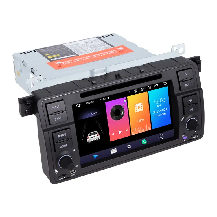 Lettore DVD per auto Android 11 per BMW E46 M3 318i/320/325/330/335 Rover 75 MG <span class=keywords><strong>ZT</strong></span> coupé Radio navigazione GPS Carplay RDS Wifi