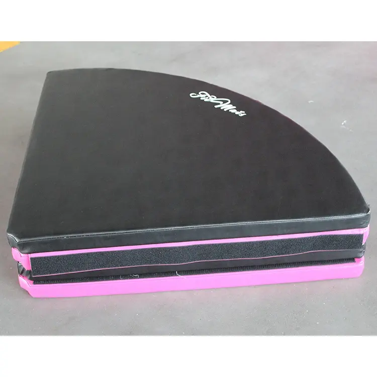 Oem niños adultos tubo de acero antideslizante poste espuma baile fitness plegable baile cojín Crash Mat para baile y gimnasia