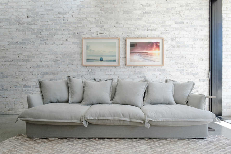 NOVA Modern Modular Sofa Set - Upholstered Sectional Couch for Living ...