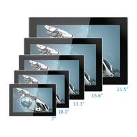 Moniteur industriel 7 10.1 13.3 15.6 pouces Android pc équipement médical HMI moniteur à écran tactile sans ventilateur entièrement en aluminium