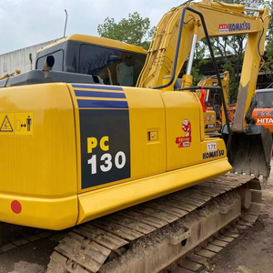 รถขุดโคมัตสึ PC130 มือสอง เครื่องยนต์คัมมินส์ ปั๊มเกียร์บ็อกซ์ ราคาแข่งขัน คุ้มค่าคุ้มราคา น้ำหนัก 29 ตัน สำหรับผู้นำเข้าทั่วโลก - Product Image 1