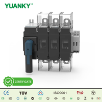 YUANKY 690V 1000V 160A-800A Interruptor de Conmutación y Aislamiento WHA, Desconectador de CA de Alto Voltaje, Interruptor de Aislamiento de CA
