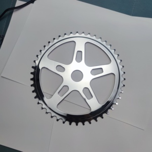 2024 130BCD vélo pliant roue à chaîne dent négative positive 54T 56T roue à chaîne vélo plateau pour pièces de cyclisme - Product Image 5