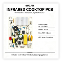 Carte mère de remplacement pour plaque de cuisson infrarouge SUCAN SU 11R, haute sécurité, 220-240V, pour appareil de cuisson
