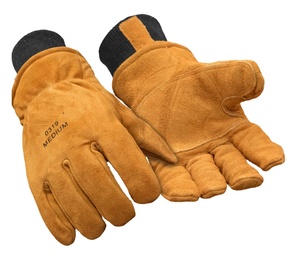 Niedertemperatur-Arbeits handschuhe aus Rindsleder für den Winter