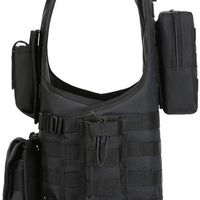 Chaleco blindado Molle táctico de seguridad de combate del fabricante, traje de protección personal de poliéster