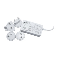 Adaptateur secteur 36 Watts CE FCC ROHS ETL GS SAA RCM KC PSE Alimentation murale certifiée avec panneau de prise 24V 1.5A 12V 3A 12 voies