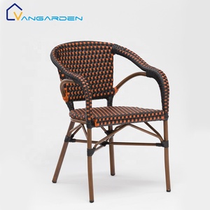 Silla de Comedor Portátil de Ratán para Exteriores, Ecológica, Minimalista, Impermeable, Resistente al Desgaste, Ligera, para Balcones y Terrazas - Product Image 2