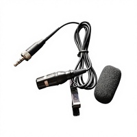 Microphone Lavalier Sans Fil Little Bee Modèle 77B Connecteur 3,5 mm pour Diffusion en Direct et Enregistrement Vocal