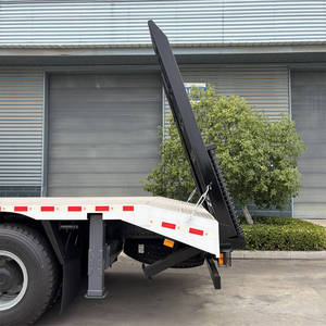 Camión Shacman 8x4 de 38 Toneladas, Plataforma Baja de 25 Toneladas, Grúa Articulada con Rampas Traseras y Chasis Reforzado, Precio de Fábrica - Product Image 5