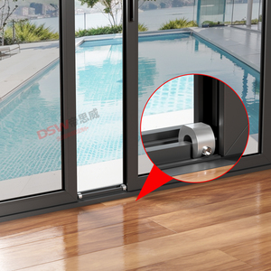 DSW <b>Window</b> <b>Safety</b> Lock Buckle Anti-Theft Device Aluminum Sliding Screen Limiter - Product Image 5