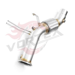 Tubo de Escape de Alto Flujo Vortex 304 de Acero Inoxidable Pulido Espejo para F15 X5 30xd 40xd N57N N57Z 2012-2017, Escape de Competición de Alto Rendimiento - Product Image 1