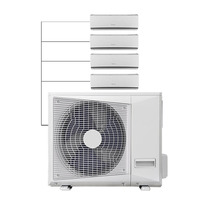 Utilisation de l'appartement de bureau Multi Zone Split Multiple Type Conditioning Mini VRF Central Ac System Unit Split Air Conditioner