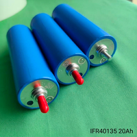 Batterie lithium-ion rechargeable LiFePO4 C40 3C de 20 Ah 3,2 V IFR40135, 4000 cycles de décharge, pour pack d'outils électriques, vélo électrique, camping-car et applications solaires DIY