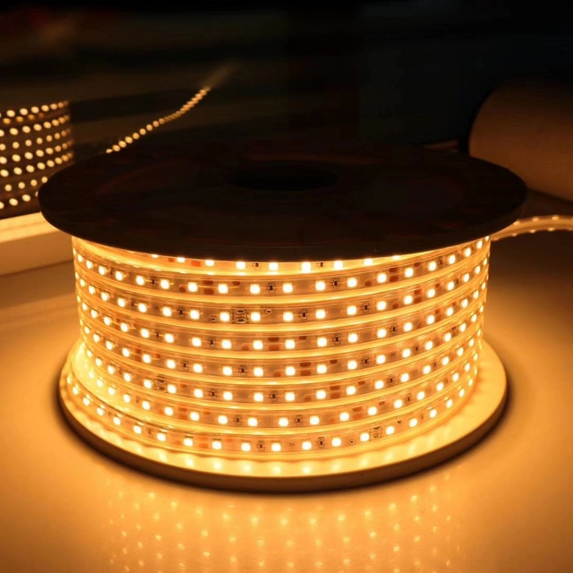 Shenzhen Quality Led LED Strip Light Waterproof IP67 LED AC 220V SMD 2835Flexible LED Light Strip